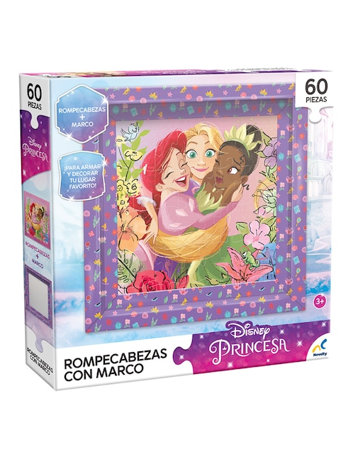 Rompecabezas Princesas Novelty 60 piezas