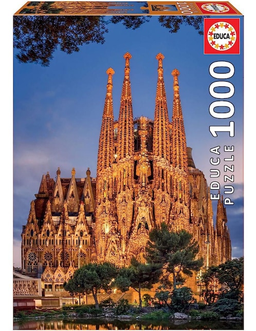 Rompecabezas España mediterránea Educa 1000 piezas