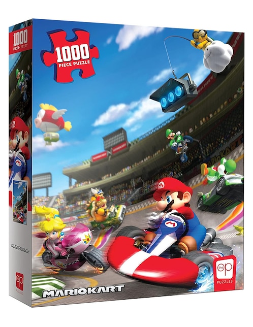 Rompecabezas Mario Kart Redstring 1000 piezas