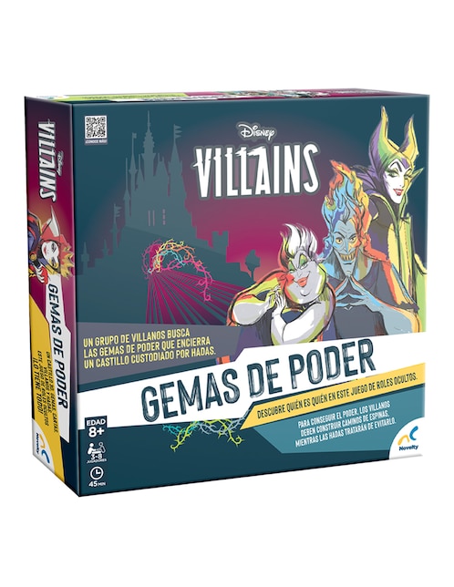 Juego gemas Villains Novelty