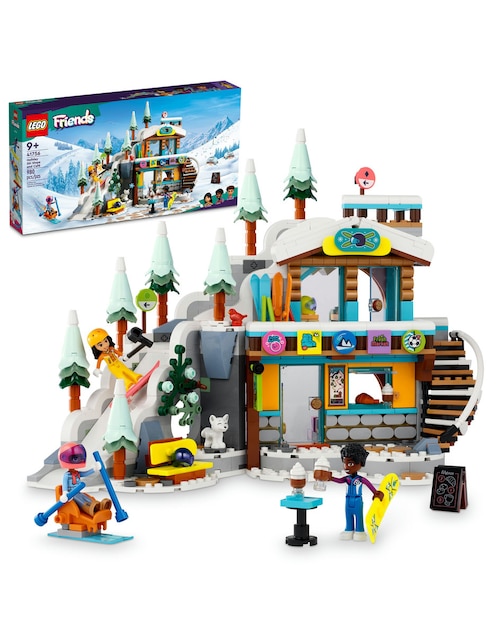 Lego Friends pista de esquí y cafetería 41756