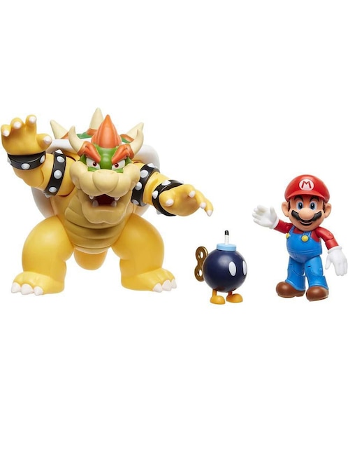 Set figuras acción Super Mario Bros Super Mario Nintendo