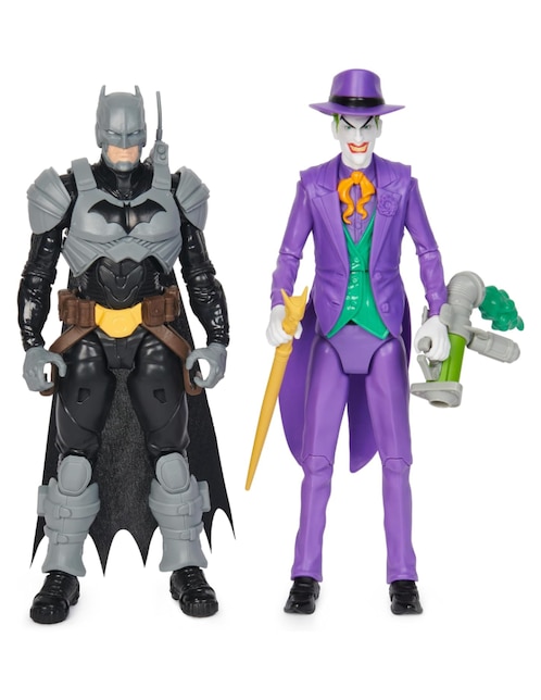 Set figuras de accion DC Batman VS Joker Batman articuladas