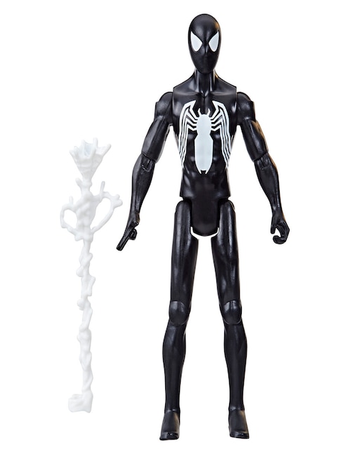 Figura de acción Marvel Spider Man Symbiote Hasbro articulada