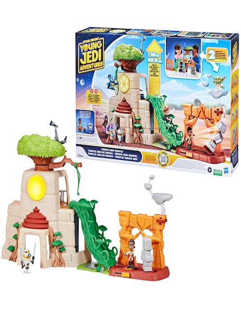Set figuras acción articulada Star Wars Young Jedi Adventures Hasbro