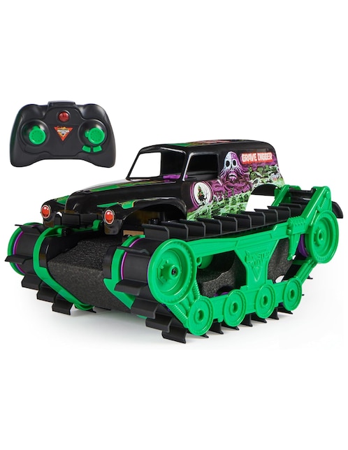 Monster truck a control remoto Monster Jam Grave Digger Trax