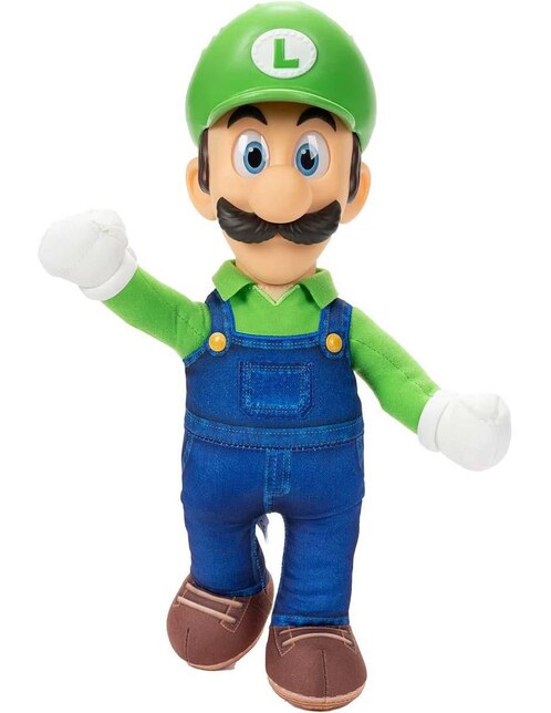 Peluche de Luigi humano Nintendo The Super Mario Bros Movie