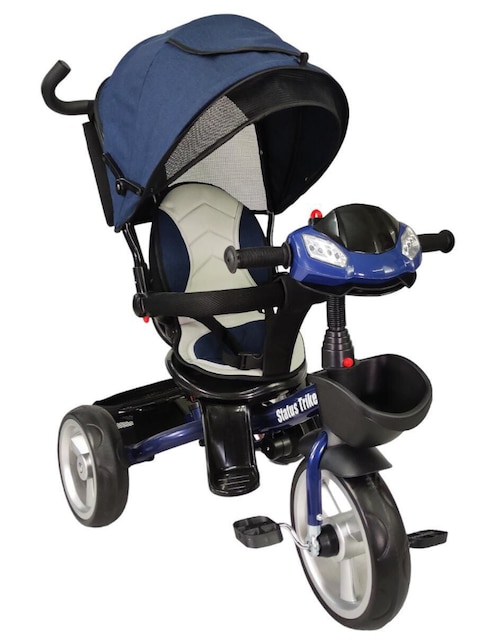 Triciclo The Baby Shop rodada 10 Asiento 360 luz y sonido unisex