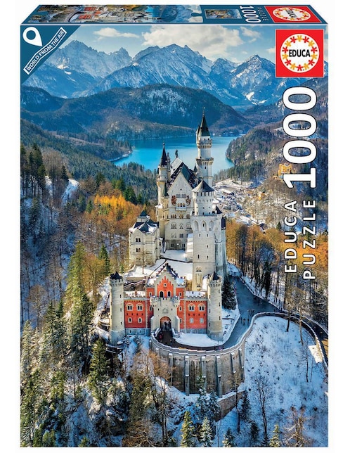 Rompecabezas Castillo Neuschwanstein Educa 1000 piezas