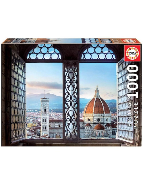 Rompecabezas Vistas de florencia, Italia Educa 1000 piezas