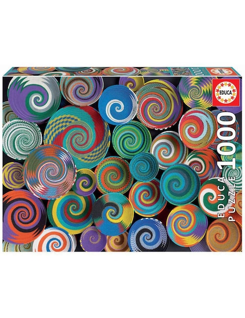 Rompecabezas Collage de cestas Educa 1000 piezas