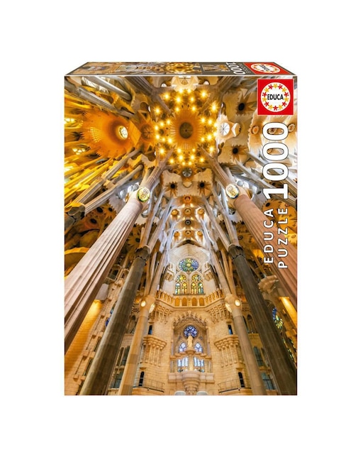 Rompecabezas Sagrada Familia, Barcelona Educa 1000 piezas