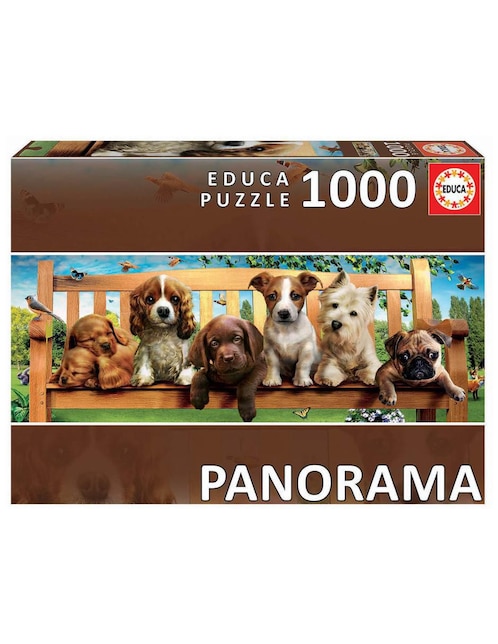 Rompecabezas Perritos Educa 1000 piezas
