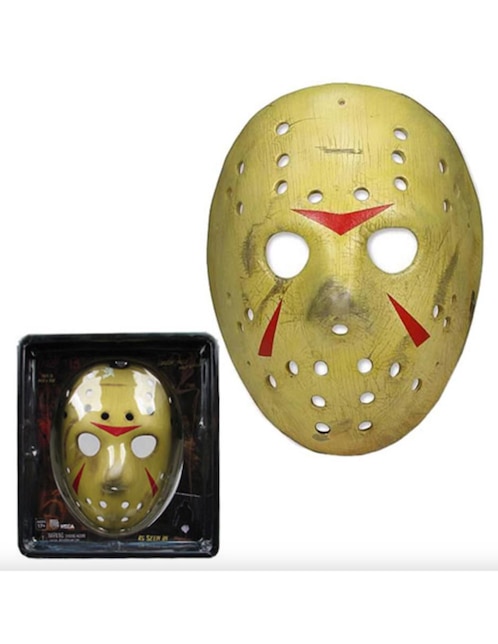 Máscara para disfraz de Jason Friday 13th Part 3 Neca