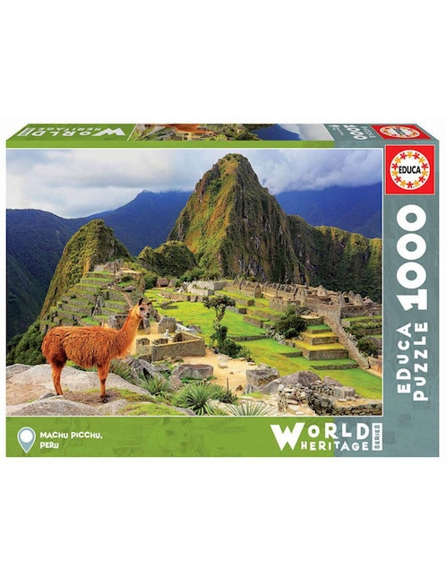 Rompecabezas Machu Picchu, Perú Educa 1000 piezas