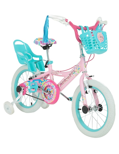 Bicicleta infantil Mercurio rodada 16 Sweet Girl para niña