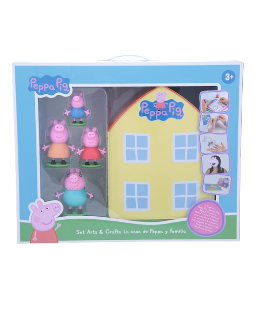 La casa de Peppa y familia Peppa Pig didactico unisex Liverpool