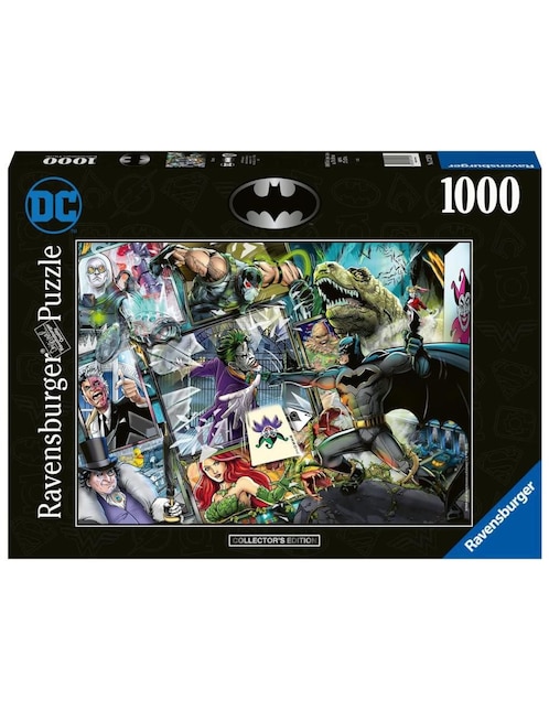 Rompecabezas DC Comics Ravensburger 1000 piezas