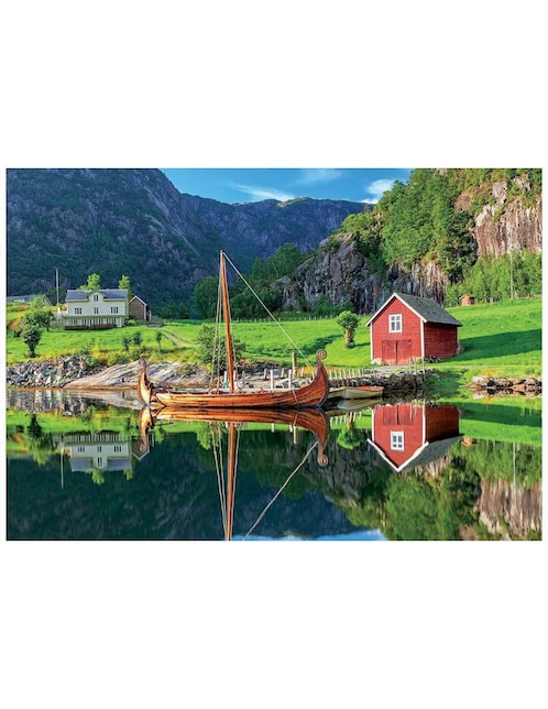 Rompecabezas Barco Vikingo Educa 1500 piezas