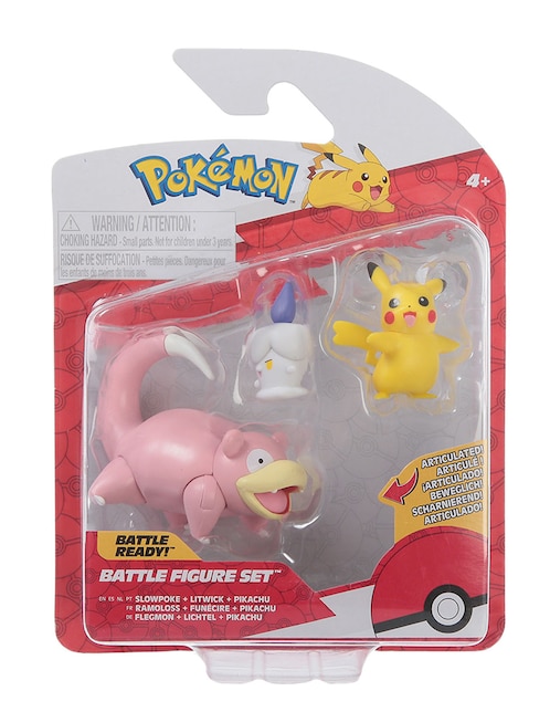 Figuras de acción Pokémon Jazwares articulada