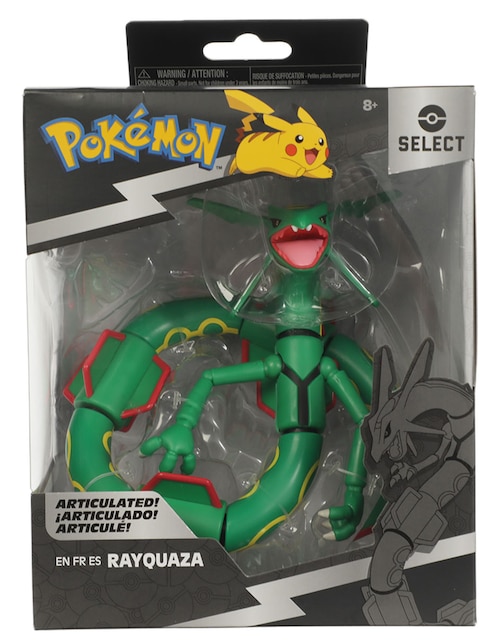 Figura de acción Pokémon Rayquaza Jazwares