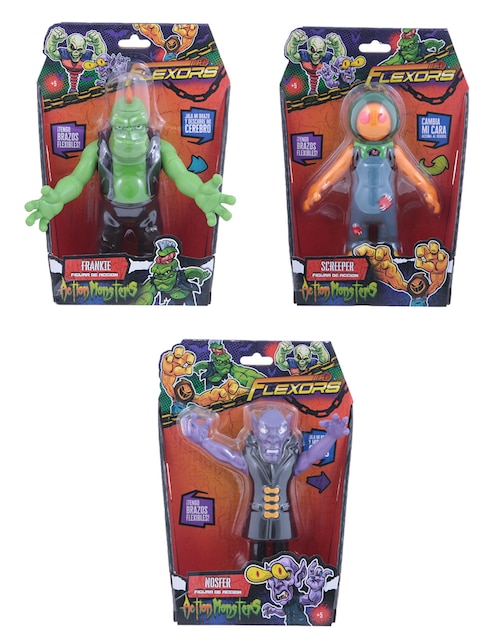 Caja sorpresa figura de colección Flexors Ruz