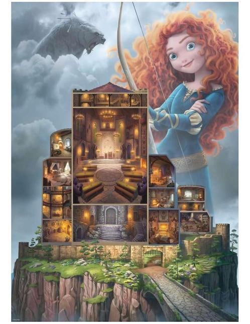 Rompecabezas Princesas Ravensburger 1000 piezas