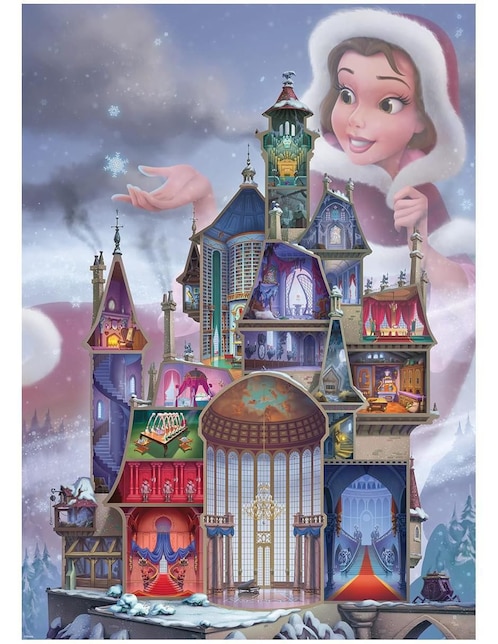 Rompecabezas Princesas Ravensburger 1000 piezas