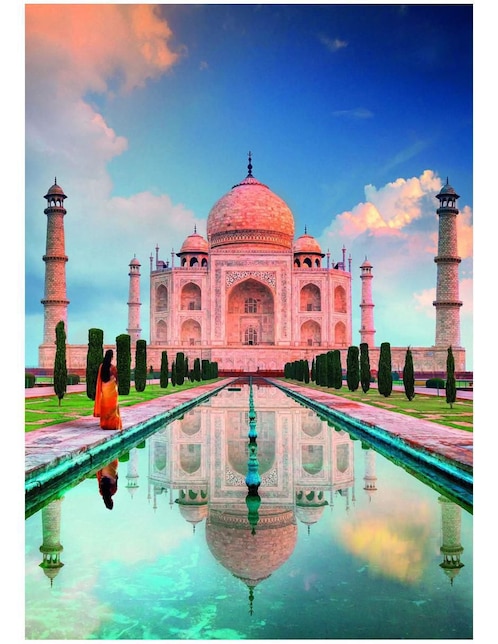 Rompecabezas Taj Mahal Clementoni 1500 piezas