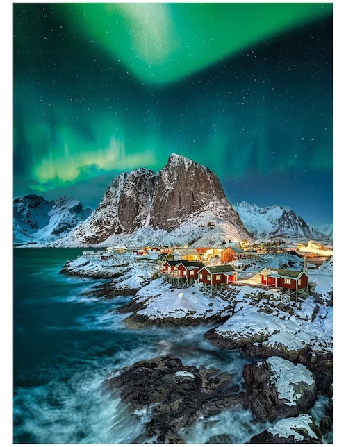 Rompecabezas Lofoten, Noruega Clementoni 1000 piezas