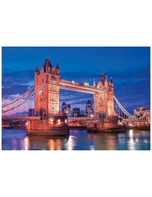 Rompecabezas Londres de noche 1000 piezas 1