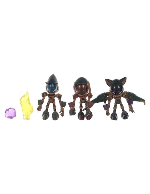 Set figuras de acción Sonic The Hedgehog The Grim Jakks Pacific articuladas