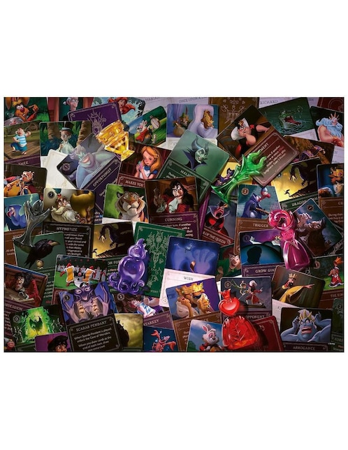 Rompecabezas Villanos Disney Ravensburger 2000 piezas