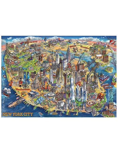 Rompecabezas New York City Educa 500 piezas