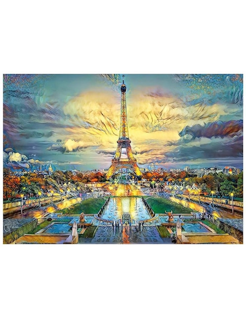 Rompecabezas Torre Eiffel, París Educa 500 piezas