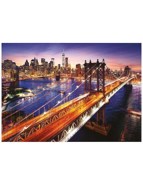 Rompecabezas Puente de Brooklyn, Nueva York Educa 3000 piezas