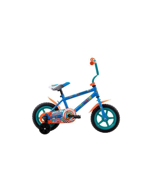 Bicicleta infantil Veloci rodada 12 Joy and Fun Kartoons infantil unisex