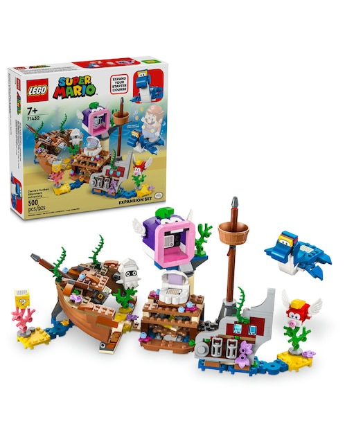 Lego Super Mario Set de Expansión: Dorrie y el buque naufragado 71432