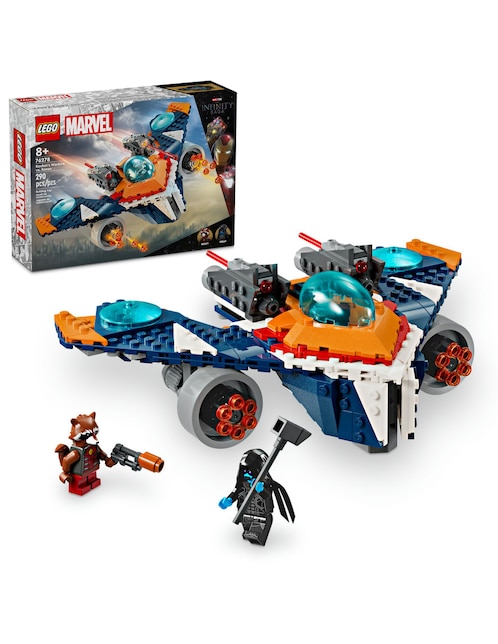 Lego Warbird de Rocket vs. Ronan 76278