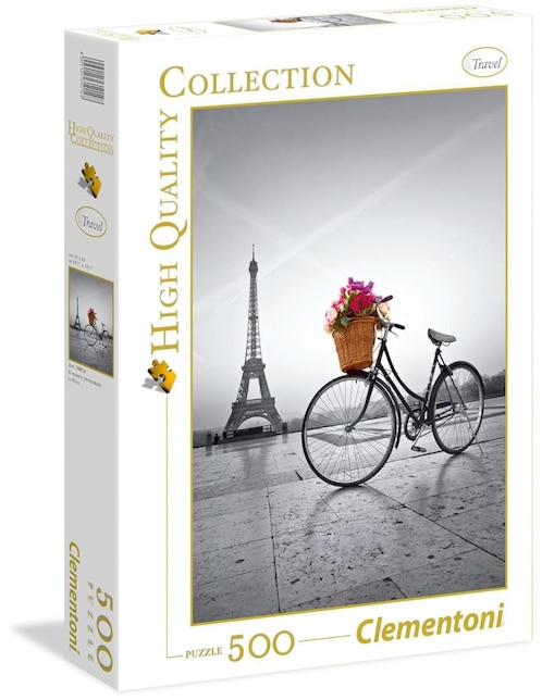 Rompecabezas Paris romántico Clementoni 500 piezas