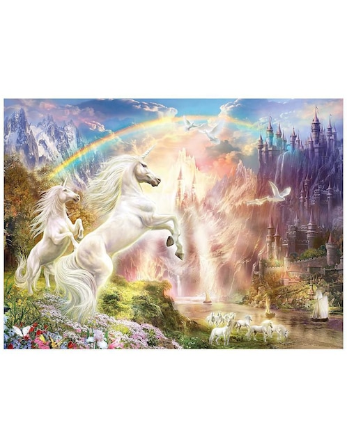 Rompecabezas Unicornios Clementoni 500 piezas