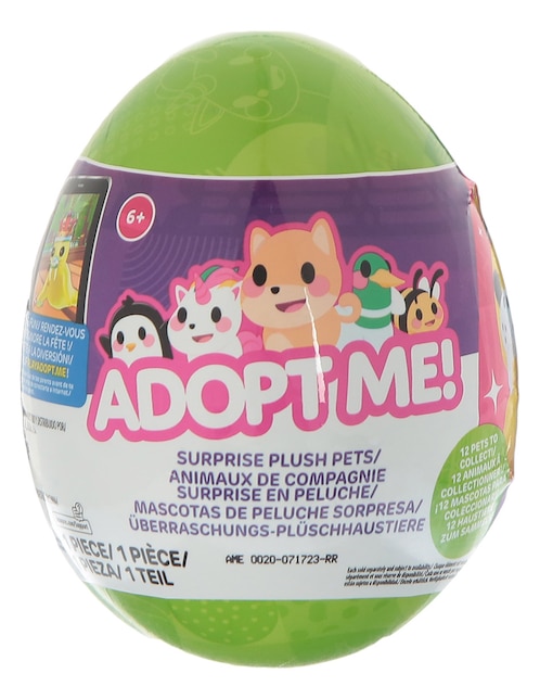 Caja sorpresa peluche de animal Adopt Me!