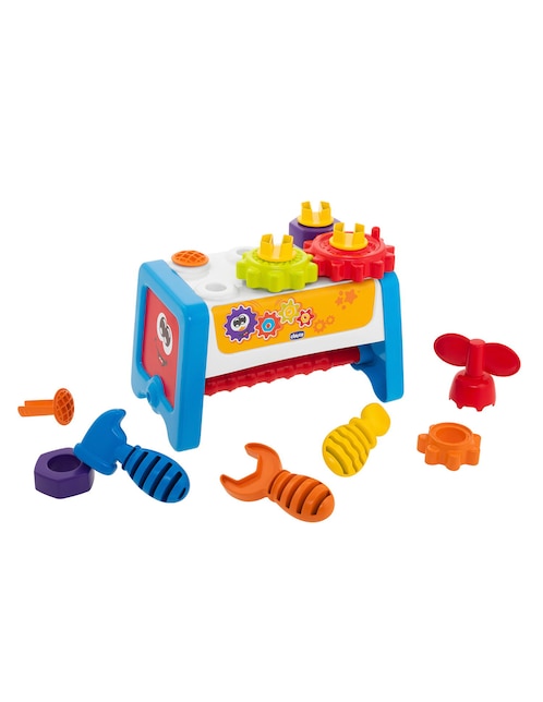 2 En 1 Gear & Workbench Chicco juego didáctico infantil unisex