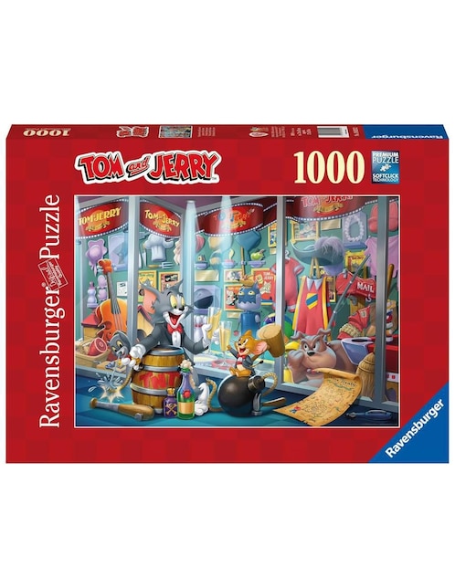 Rompecabezas Tom y Jerry Ravensburger 1000 piezas
