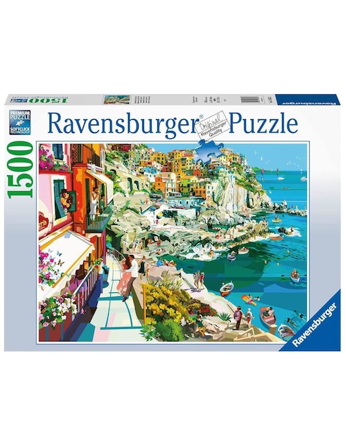 Rompecabezas Romance en Cinque Terre Ravensburger 1500 piezas