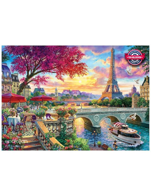 Rompecabezas Torre Eiffel, París Anatolian 3000 piezas