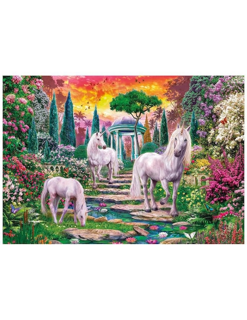 Rompecabezas Unicornios Clementoni 2000 piezas