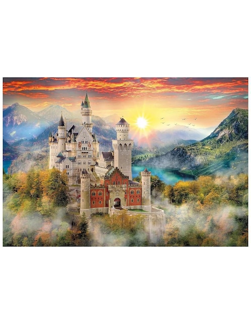 Rompecabezas Castillo Neuschwanstein Clementoni 2000 piezas