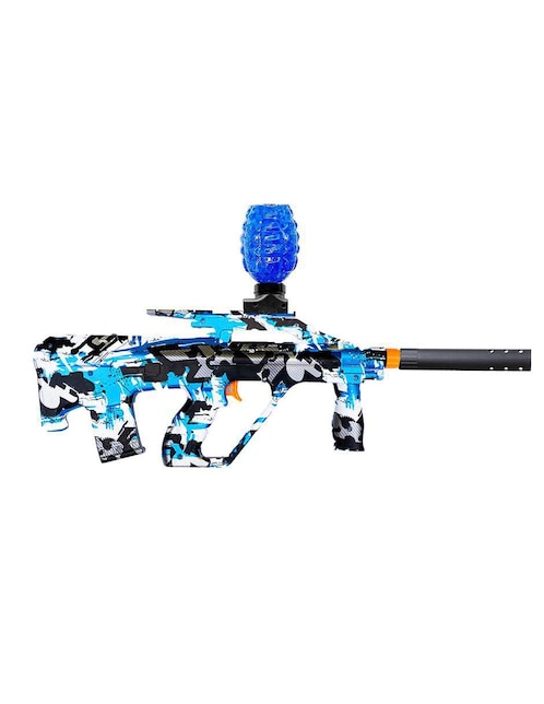 Pistola de hidrogel Bau Hausen rifle azul