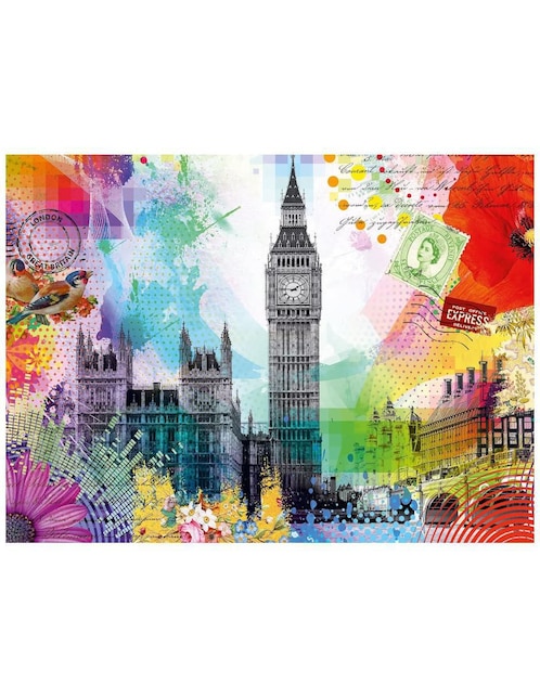 Rompecabezas Londres Ravensburger 500 piezas